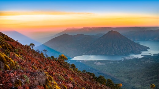 Volcán Atitlan, Guatemala