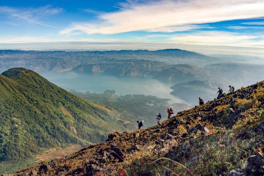 Volcán Atitlan, Guatemala